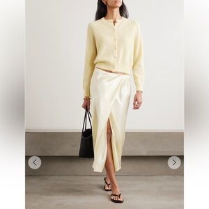 DOEN NWOT PETRA CARDIGAN IN YELLOW